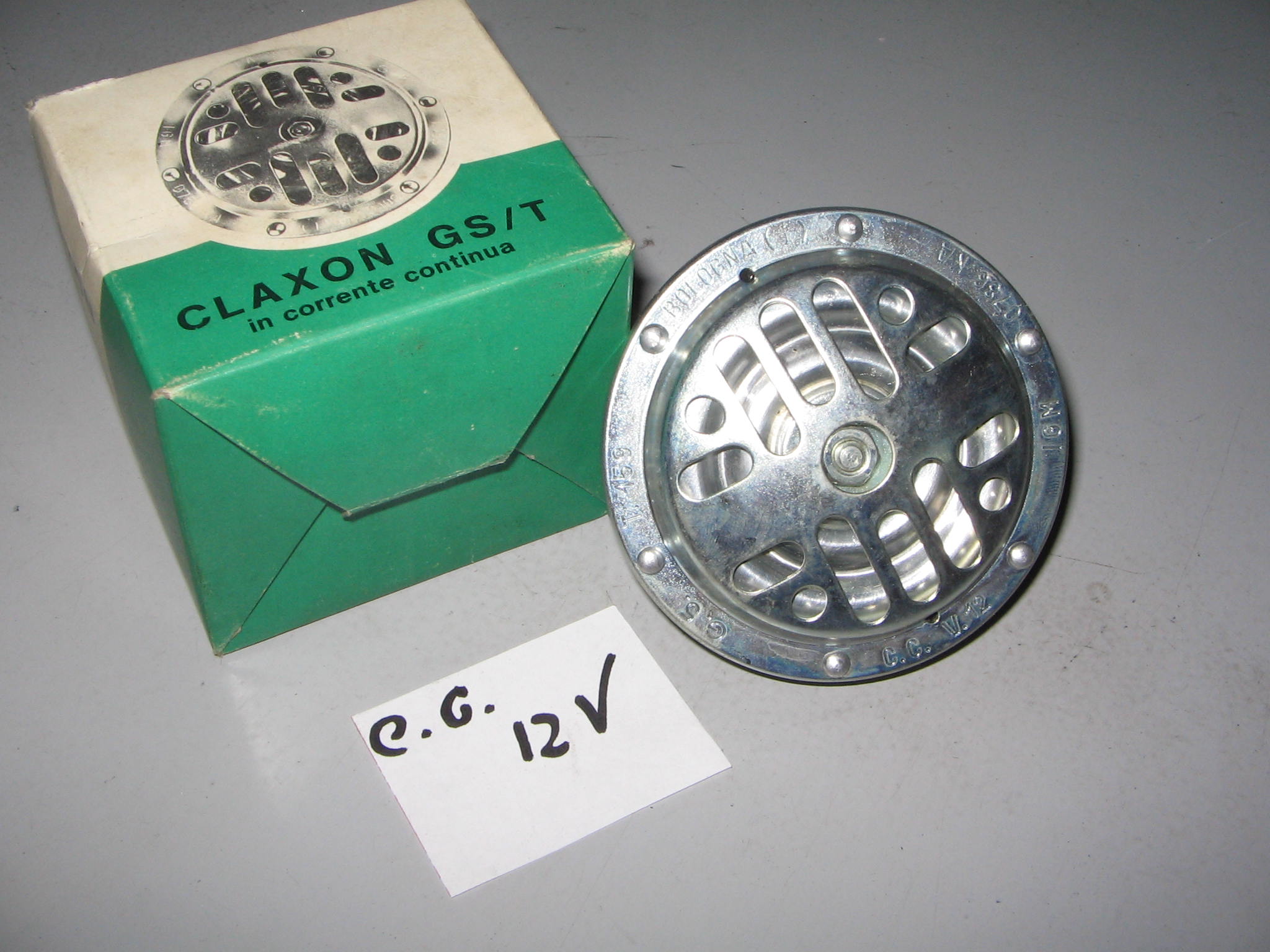 CLACSON 12 V. CORRENTE CONTINUA N.1807